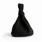 The Black Crochet Handbag