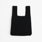 The Black Crochet Handbag