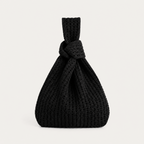The Black Crochet Handbag