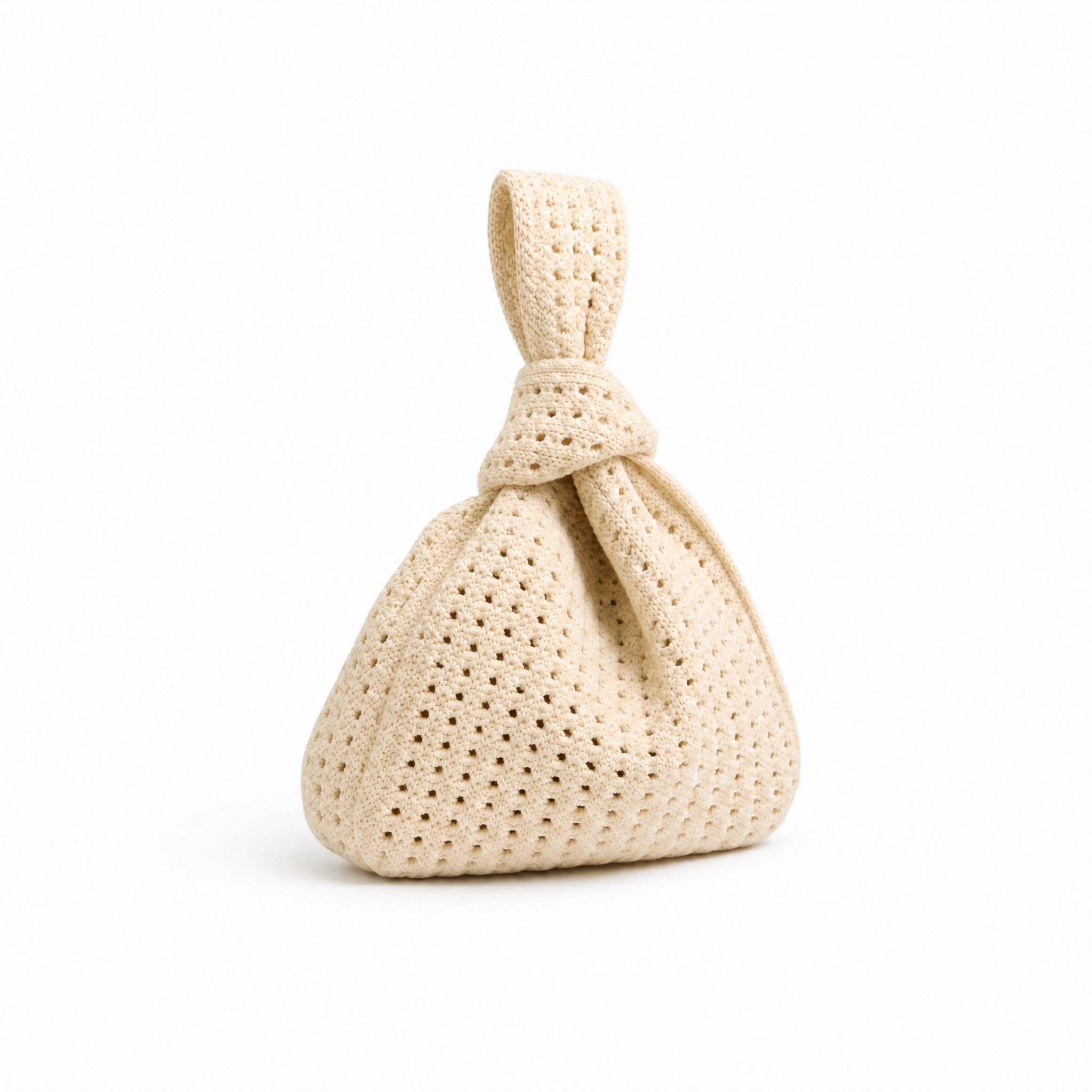 Oat Crochet Handbag