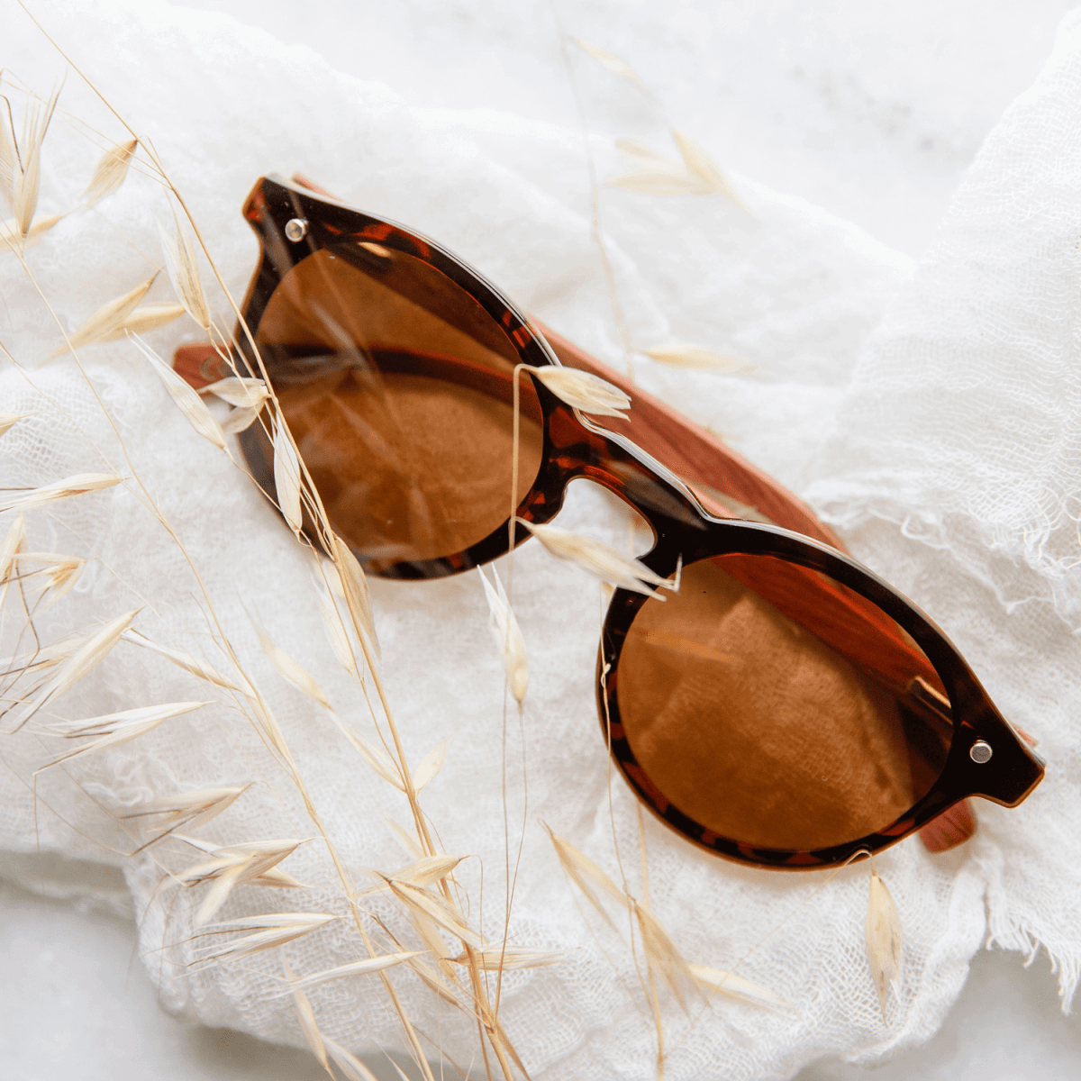 Alona - Wood and Bio Acetate Sunglasses - Willow & Luna