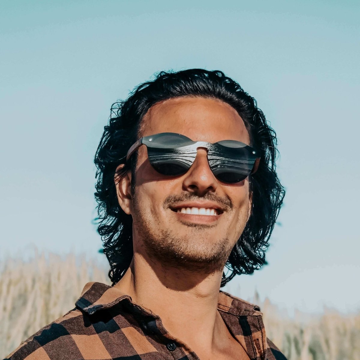 Alona - Wood and Bio Acetate Sunglasses - Willow & Luna