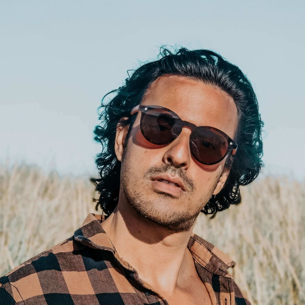 Alona - Wood and Bio Acetate Sunglasses - Willow & Luna