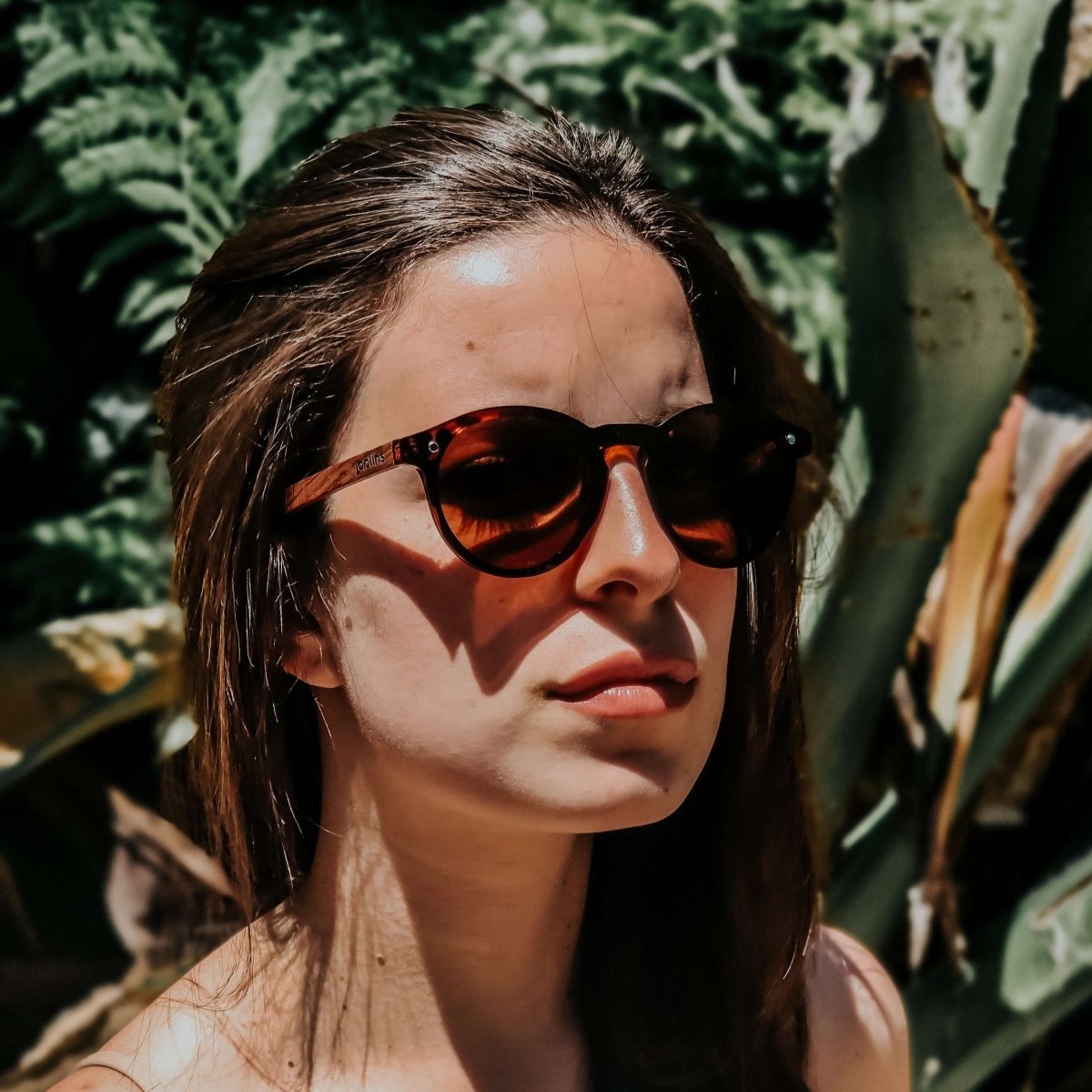 Alona - Wood and Bio Acetate Sunglasses - Willow & Luna