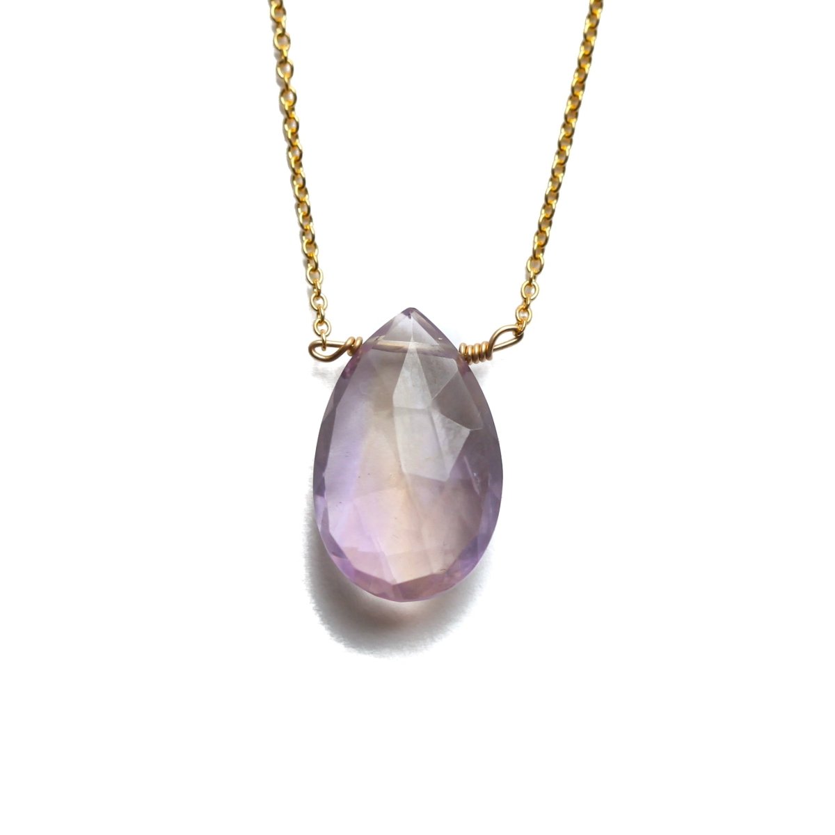 Ametrine Little Gemstone Necklace - Willow & Luna
