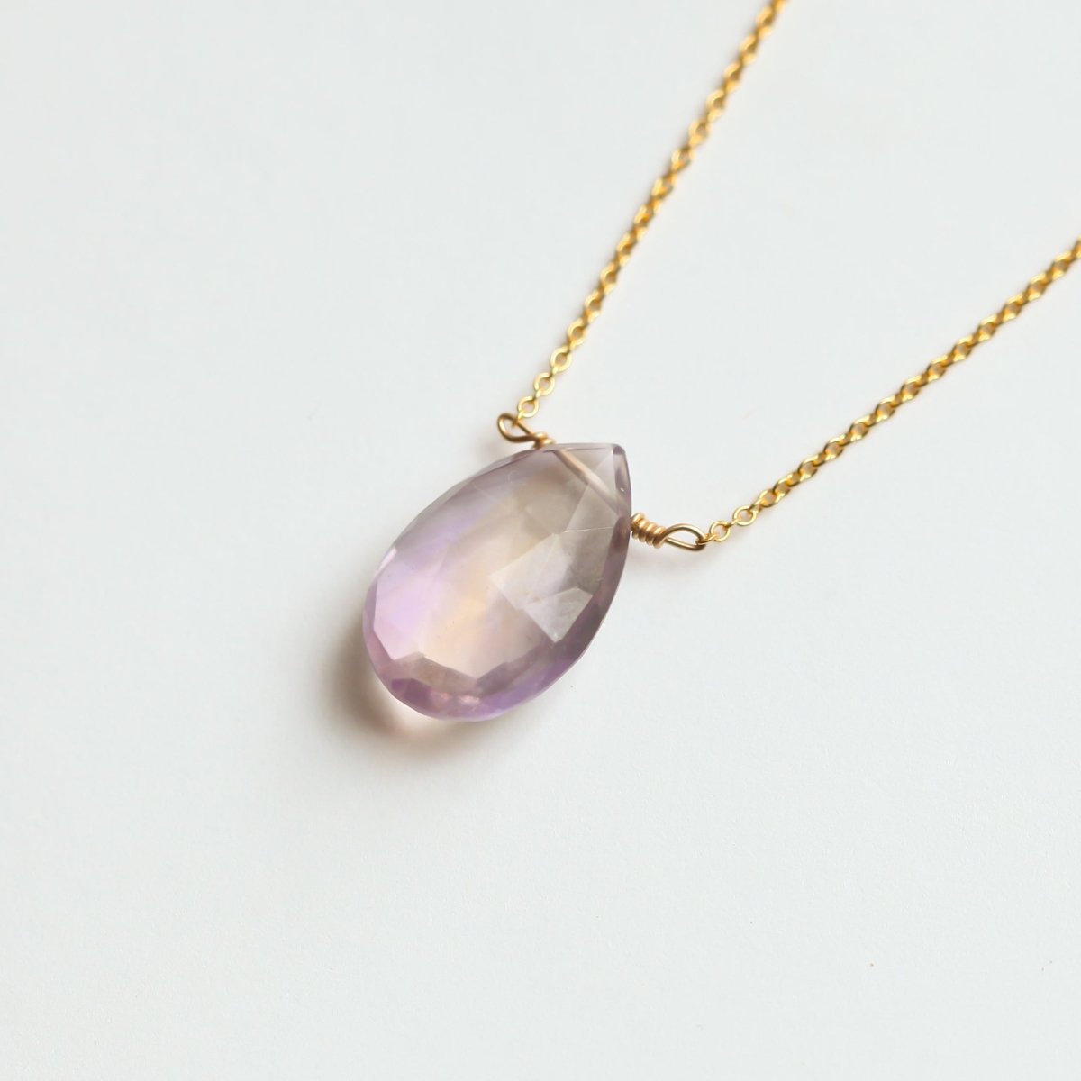 Ametrine Little Gemstone Necklace - Willow & Luna