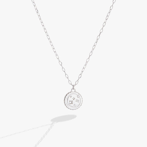 Aquarius Zodiac Precious Necklace - Willow & Luna