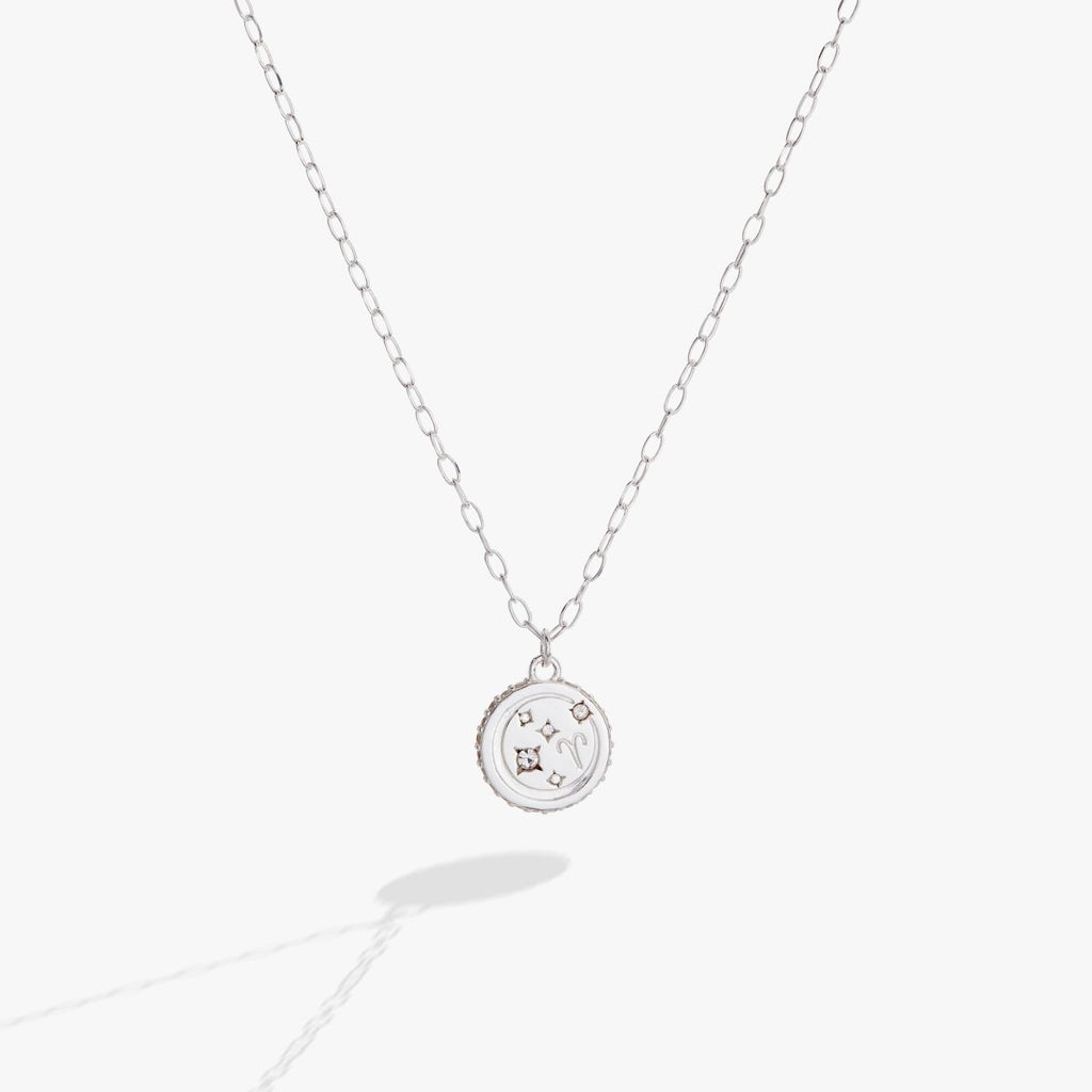 Aries Zodiac Precious Necklace - Willow & Luna