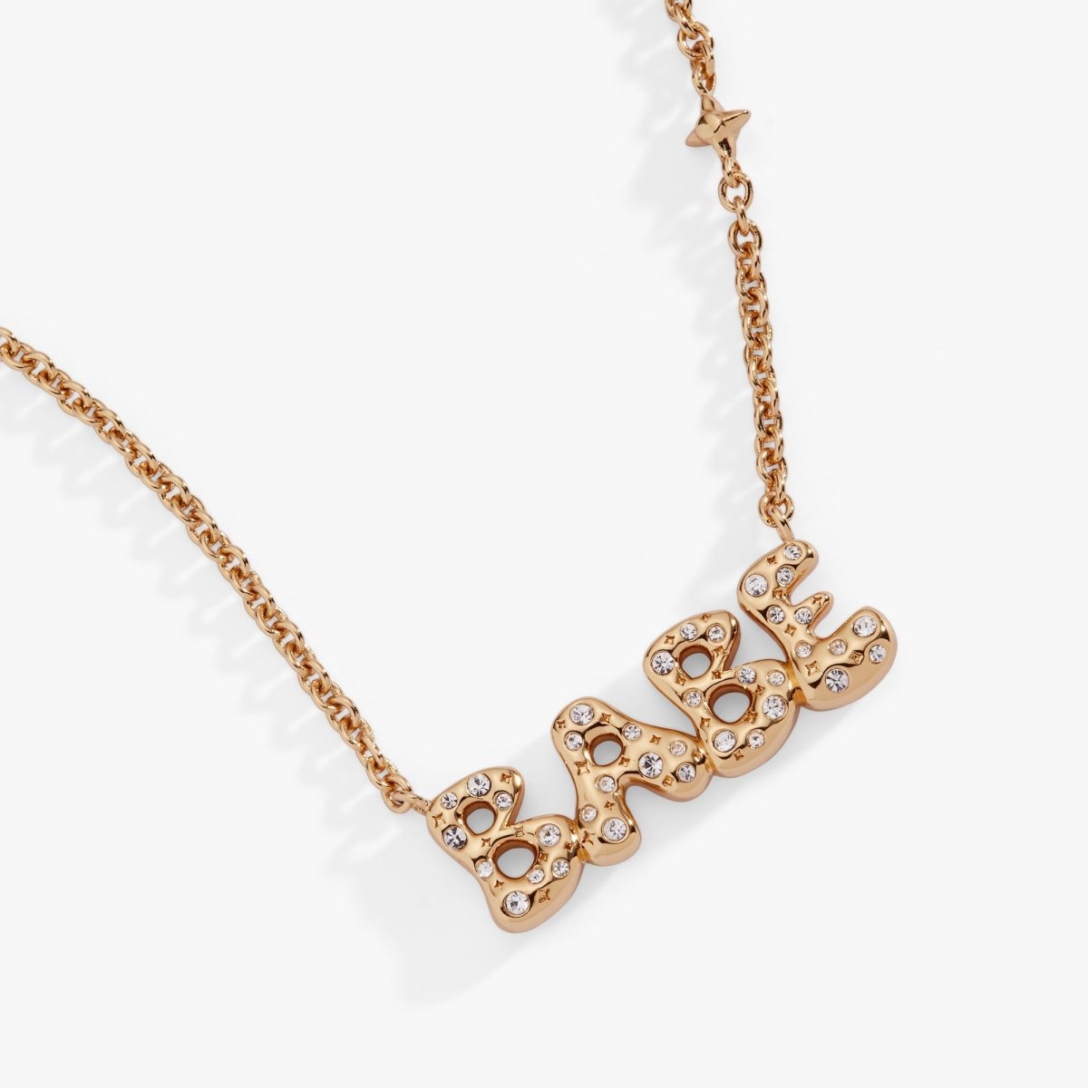 'Babe' Bubble Crystal Pendant Necklace - Willow & Luna