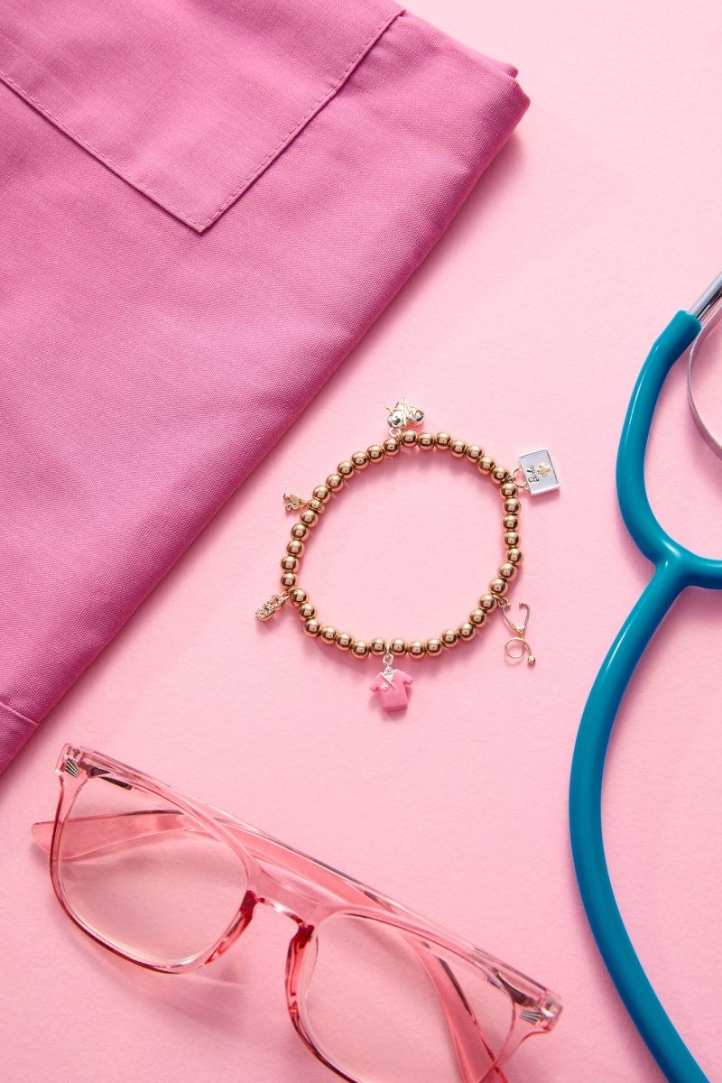 Barbie™ Medical Stretch Bracelet - Willow & Luna