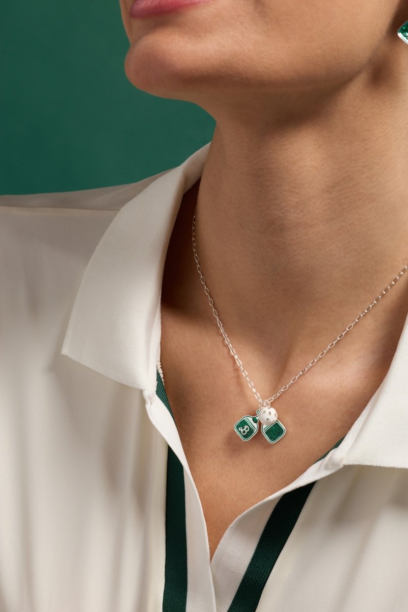 Barbie™ Pickleball Charm Pendant - Willow & Luna