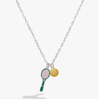 Barbie™ Tennis Charm Pendant - Willow & Luna