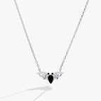 Crystal Bat Pendant