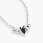 Crystal Bat Pendant