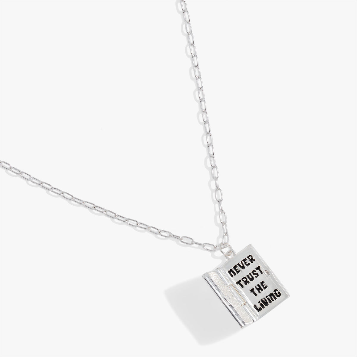 BEETLEJUICE™ 'Handbook for the Recently Deceased' Pendant Necklace