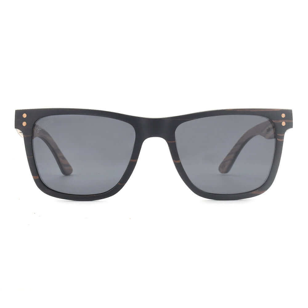 Benja - Wooden Veneer Sunglasses - Willow & Luna