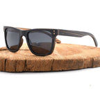 Benja - Wooden Veneer Sunglasses - Willow & Luna
