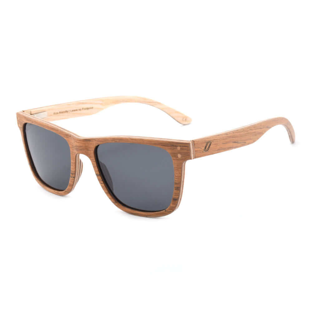 Benja - Wooden Veneer Sunglasses - Willow & Luna