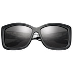 Beverly: Matte Black - Marble Stone / Grey Lens - Willow & Luna