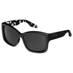 Beverly: Matte Black - Marble Stone / Grey Lens - Willow & Luna
