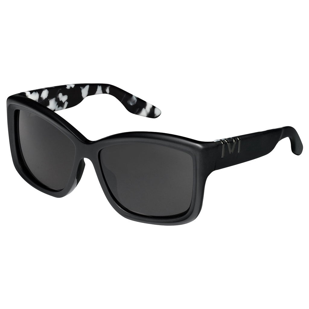 Beverly: Matte Black - Marble Stone / Grey Lens - Willow & Luna