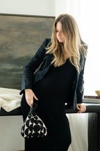 Black Portobello Handbag - Willow & Luna
