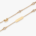 Bow Chain Double Strand Bracelet - Willow & Luna