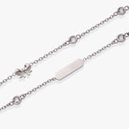 Bow Chain Double Strand Bracelet - Willow & Luna