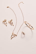 Bow Pearl Coquette Ring - Willow & Luna