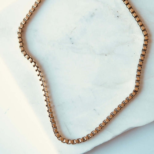 Box Chain Necklace - Willow & Luna