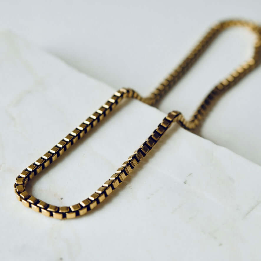 Box Chain Necklace - Willow & Luna