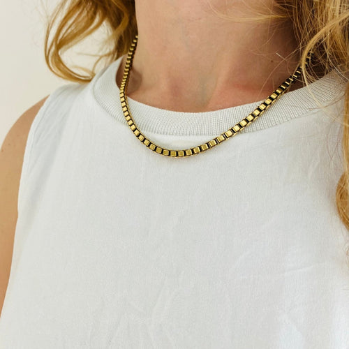 Box Chain Necklace - Willow & Luna