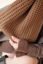 Brown Crochet Handbag - Willow & Luna
