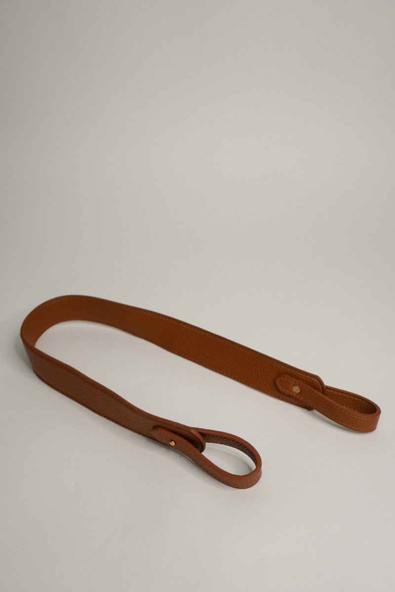 Brown Vegan Leather Strap - Willow & Luna