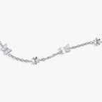 Butterfly and Flower Anklet - Willow & Luna