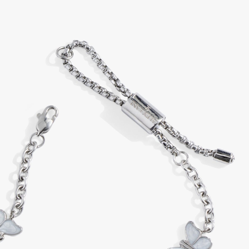 Butterfly and Flower Anklet - Willow & Luna