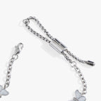 Butterfly and Flower Anklet - Willow & Luna