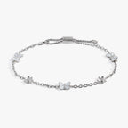 Butterfly and Flower Anklet - Willow & Luna