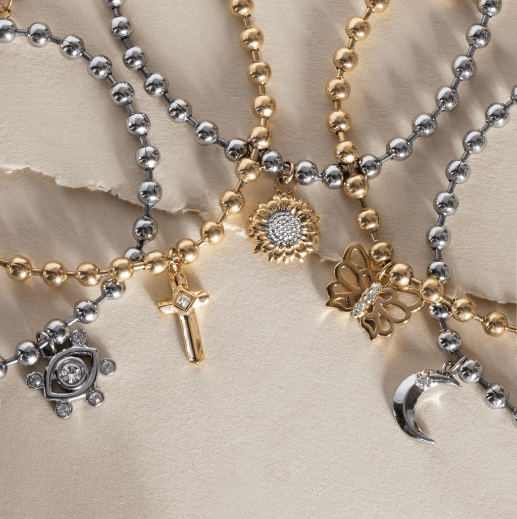 Butterfly Ball Chain Bracelet - Willow & Luna