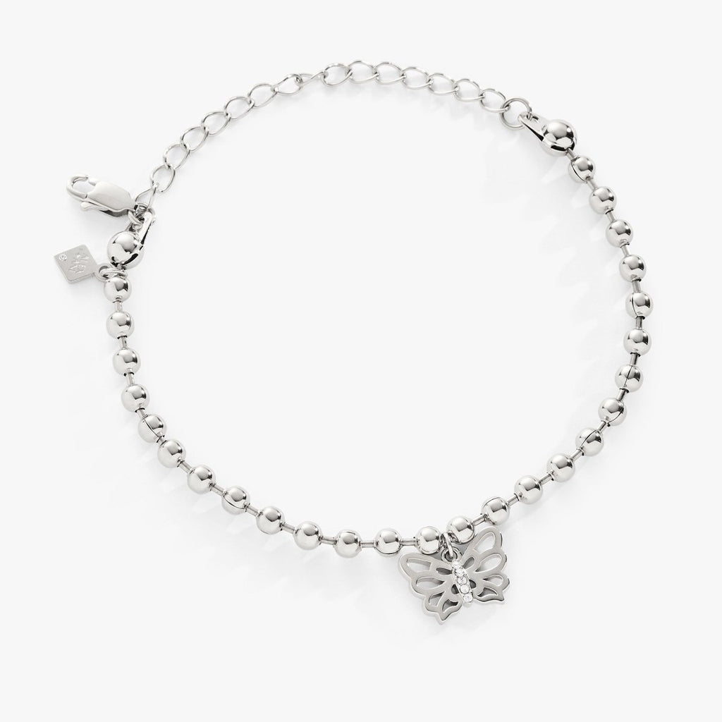 Butterfly Ball Chain Bracelet - Willow & Luna