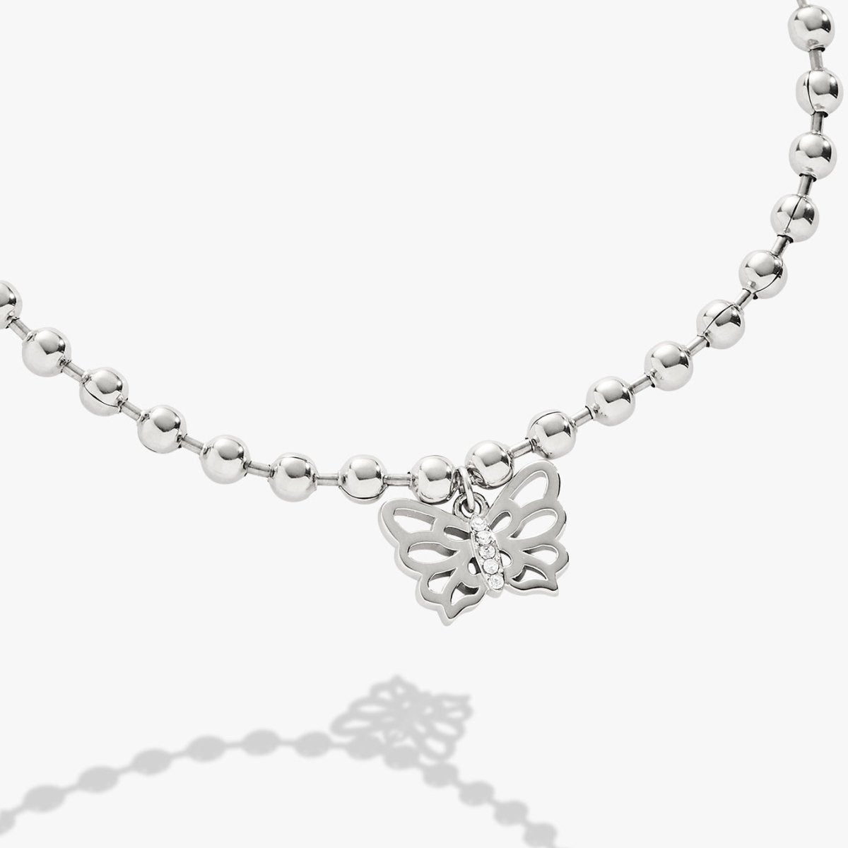 Butterfly Ball Chain Bracelet - Willow & Luna
