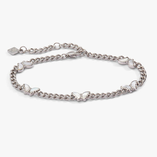 Butterfly Curb Chain Bracelet - Willow & Luna