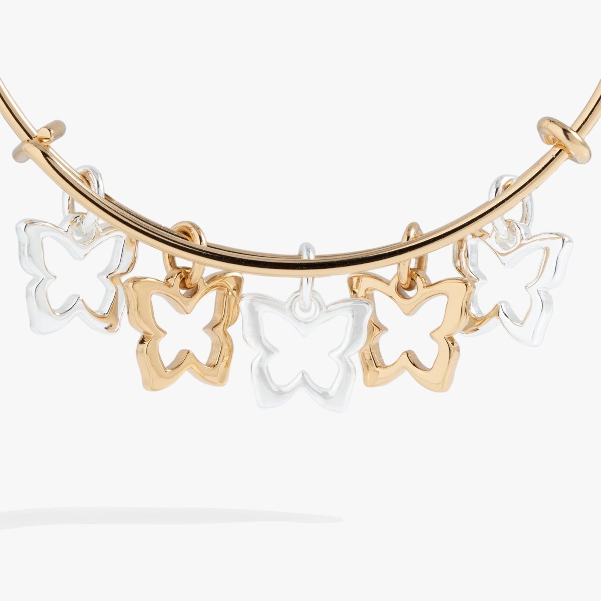 Butterfly Multi - Charm Bangle - Willow & Luna