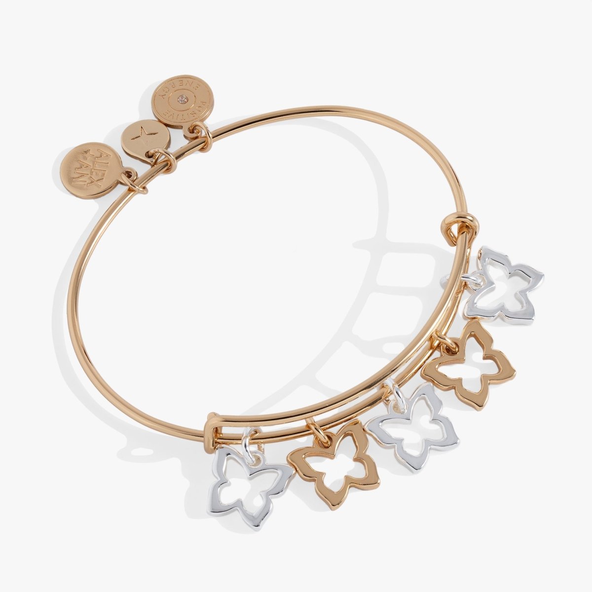 Butterfly Multi - Charm Bangle - Willow & Luna