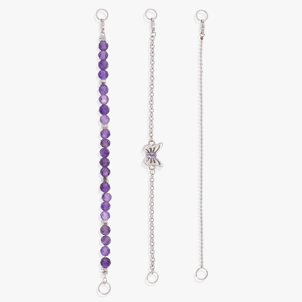 Butterfly Stranded™ Bracelet Set - Willow & Luna