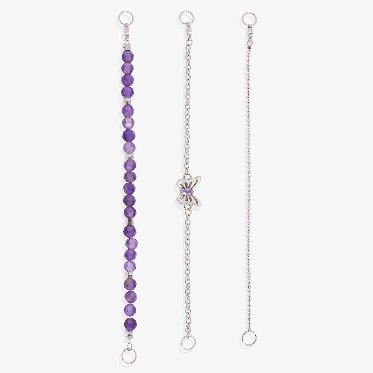 Butterfly Stranded™ Bracelet Set - Willow & Luna
