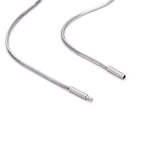 C001W B.Tiff Octagonal Herringbone Chain Necklace (An exclusive clasp design) - Willow & Luna