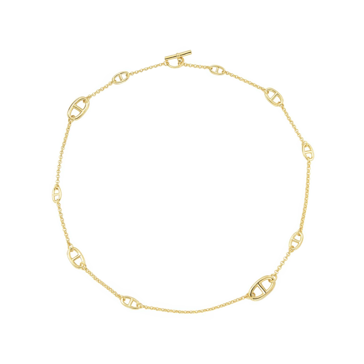 C008G B.Tiff Gold Garlande Lariat Chain Necklace - Willow & Luna