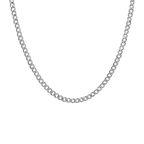 C014W B.Tiff 4mm Curb Link Chain Necklace - Willow & Luna