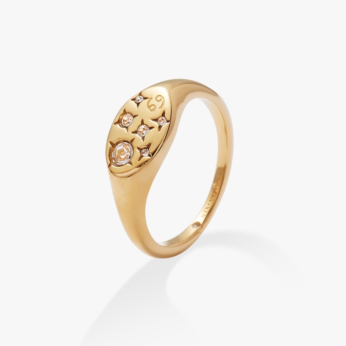 Cancer Zodiac Ring - Willow & Luna